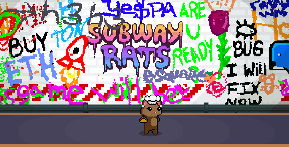 LusitanoBSquare's tweet photo. @SubwayRatsNft @kunofellasleep subwayrats é arte, é street, é web3 a mexer on chain com a cultura — natacrypto sente e deseja sucesso! 🐀🔥 #subwayrats #web3 #onchainenergy #cryptoart #Natacrypto https://t.co/1kFXE4QuwU
