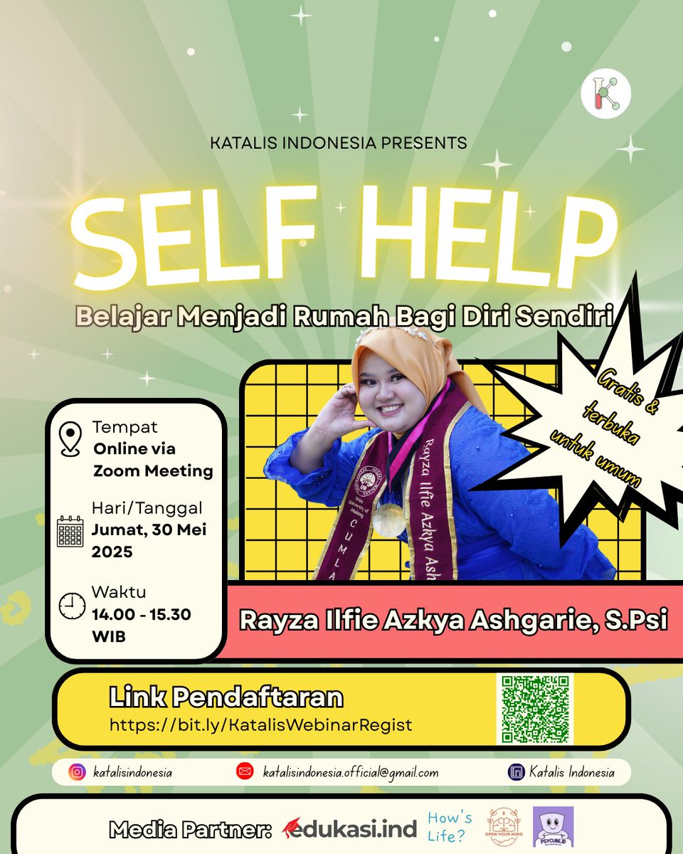 daftar webinar aku yuk gais, sedih banget yg daftar baru sedikit 🙁🙁🙁🙁🙁

bit.ly/KatalisWebinar…