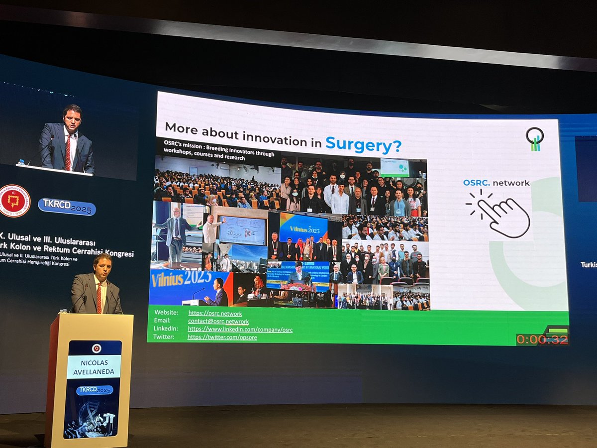 OpenSourceResearch (@opsore) on Twitter photo <a href="/nlavellaneda/">Nicolas Avellaneda</a> showing the activities of OSRC in spreading knowledge about #ArtificialInteligence in #surgery
#AI is a powerful tool that we must learn how to use, just like any new #Stapler
Read more on our research and educational activities on:
OSRC.Network <a href="/nlavellaneda/">Nicolas Avellaneda</a> showing the activities of OSRC in spreading knowledge about #ArtificialInteligence in #surgery
#AI is a powerful tool that we must learn how to use, just like any new #Stapler
Read more on our research and educational activities on:
OSRC.Network