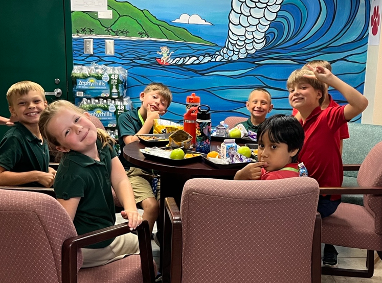 Shout out to these Pawsome Panthers! They earned lunch with the Principal for being Respectful, Responsible, and Ready to Learn!