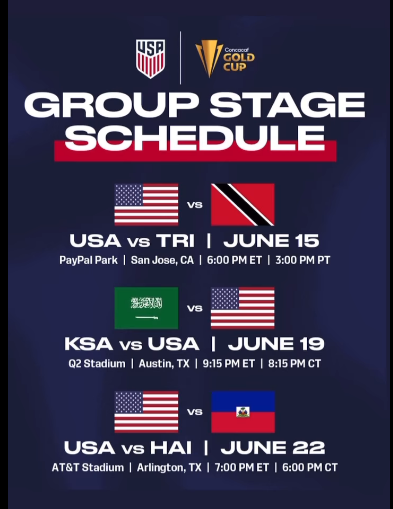 AO_FTW's tweet photo. Hey AO FW, the GOLD CUP 2025 is just around the corner! Coming soon will be the Watch Party location for each game. Stay Tuned and GO USA!!!
#goldcup #ussoccer #ao #aofortworth #goldcup2025 #fw #visitfw https://t.co/U6DOR7edM8