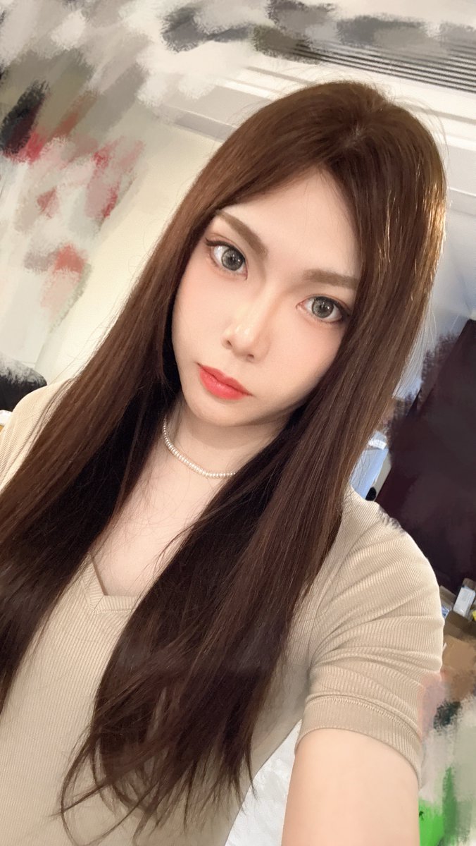 还是中分比较御🥹