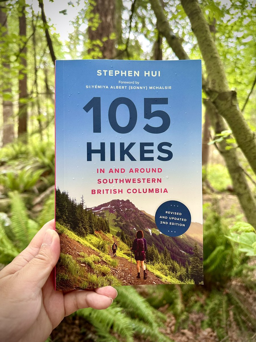 It’s Book Release Day!

The New 2nd Edition of 📚 105 Hikes In and Around Southwestern British Columbia 📚 features 36 new hikes — and it’s now available at bookstores everywhere.

Tell your friends!

➡️ 105hikes.com/2025/05/27/2nd…

#105Hikes <a href="/105Hikes/">105 Hikes In and Around Southwestern BC</a> <a href="/greystonebooks/">Greystone Books</a>