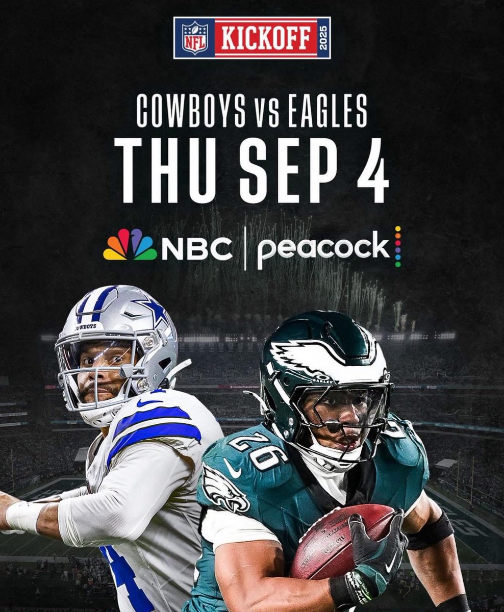 NerdingonNFL's tweet image. The NFL season kicks off in 100 days 🏈