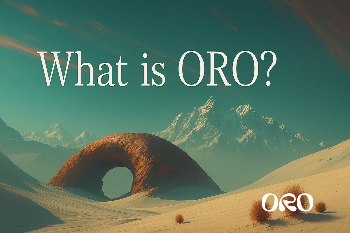 egor4042007's tweet photo. 🧵 What is ORO? A Simple Breakdown

1/
ORO is a protocol where your private data powers the next wave of AI — and you get rewarded.
Not Big Tech. Not middlemen.
You.
Let’s break it down👇 https://t.co/og2Uc0q6Dz