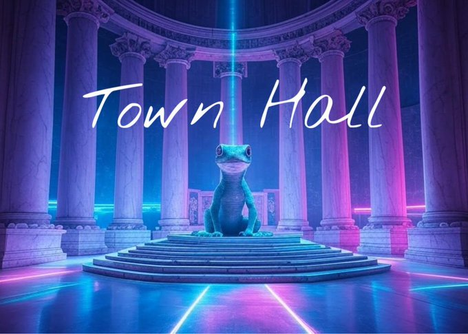 Town Hall announcement 🗓️

Hello Torrino DAO Family! 🦎✨
This Thursday we come together once again to shape our collective future.

📅 When: Thursday, May 29
🕘 Time: 21:00 CET [Rome]
📍 Where: Discord

We’ll cover key updates, growth plans, and how each of us can play a role in