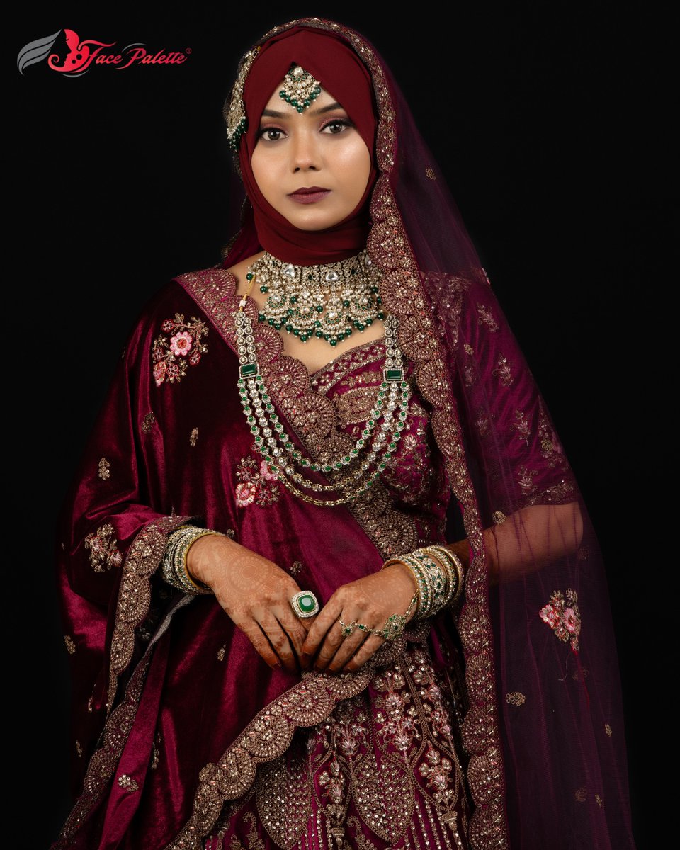 thefacepalette's tweet image. Muslim Bridal Look by our student for Practical Exam 💄
Face Palette Makeup Academy, EICBI London certified, Elamkulam, Kochi.
Join us LIVE ONLINE from anywhere in India &amp;amp; beyond!
Details: 9847074073
#muslimbride #bridalmakeupclass #makeupacademy  #internationalcertified