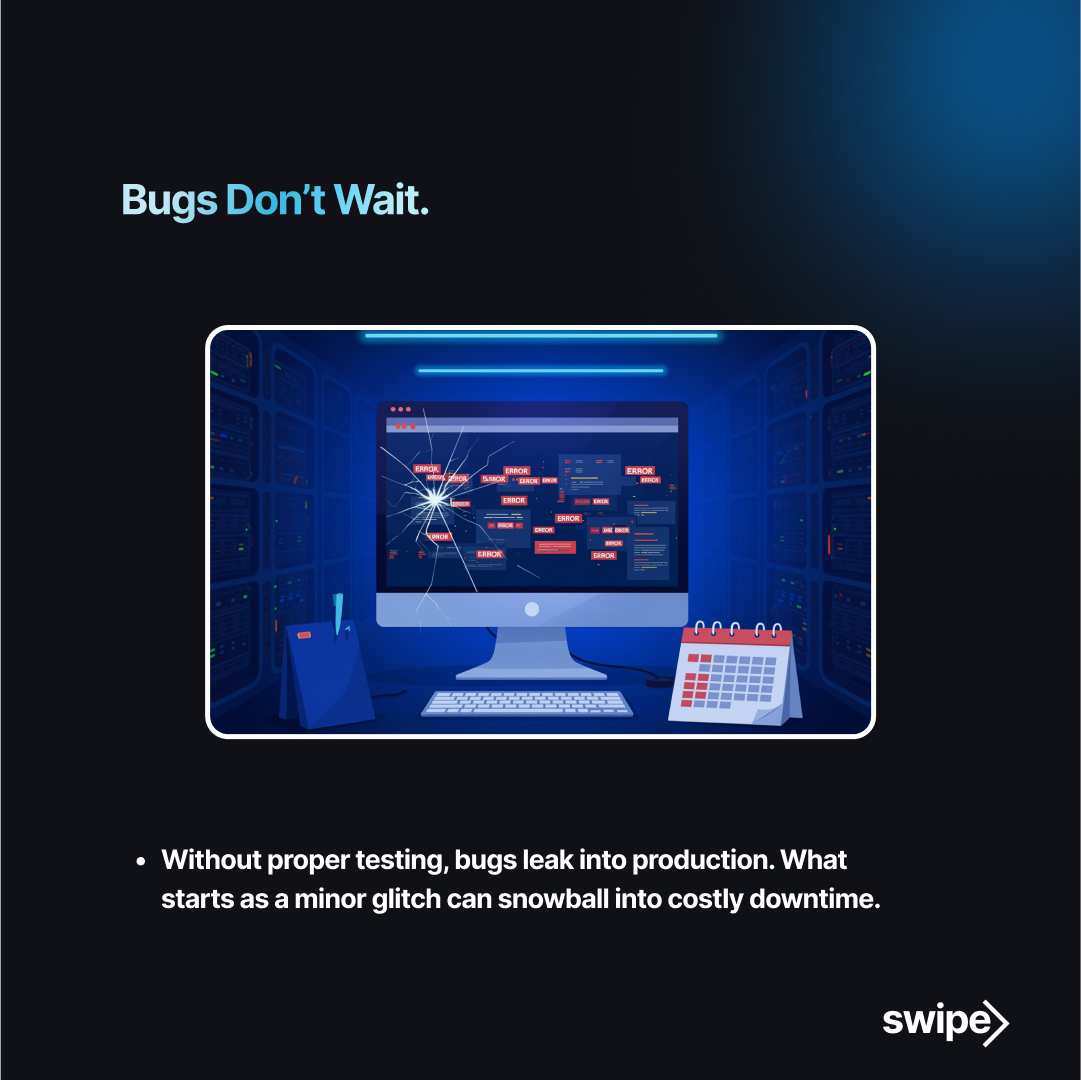 nalashaa's tweet image. QA isn’t just about functionality—it’s about trust, reputation, and your users’ patience. Ignore it, and you’re building an app on quicksand.
Learn more: nalashaa.com/product-engine…
#WTGPNC #WebAppTesting #QAMatters