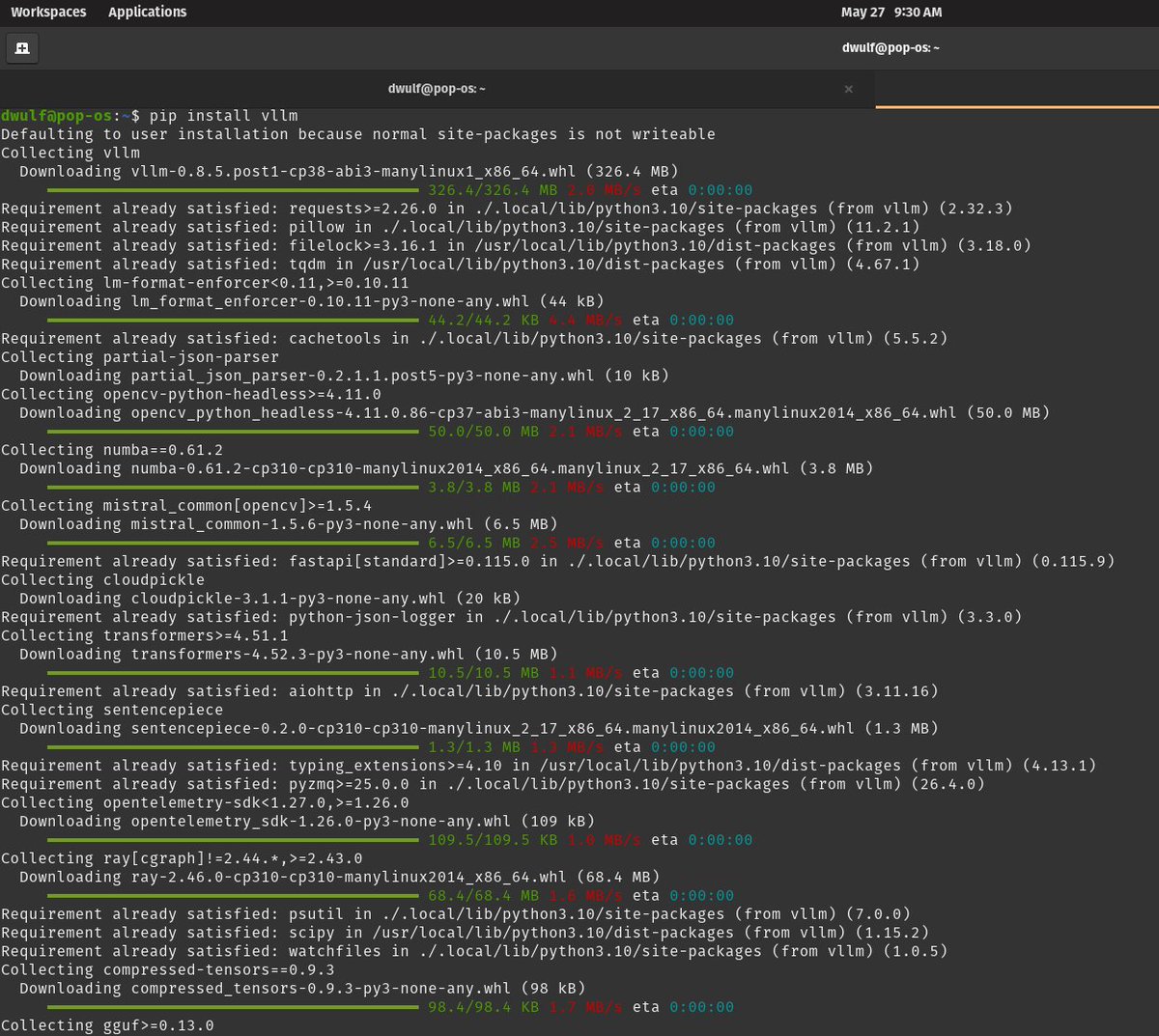 DazeOfTheWolf's tweet photo. 🚀 Boosting Wheelhouse Construction’s VBS (Visual Building System) with vLLM! 🏗️ Why? vLLM’s AI supercharges our virtual build system with real-time insights, blueprint analysis, and smart chatbots for project queries. It cuts memory use and speeds up responses 2-4x! 💨 How? Integrate vLLM’s OpenAI-compatible API, deploy on GPUs, and handle text+images for next-level planning.
@WheelhousescLLC and @VBSAutomation is on the absolute cutting edge of building your dream home. 
 #ConstructionTech #AI #vLLM