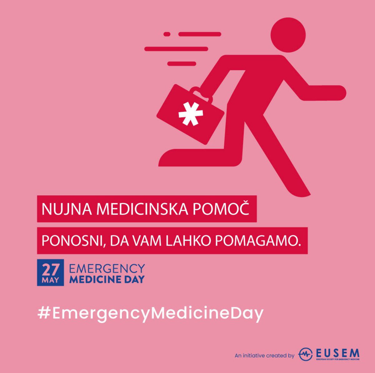 CrniVragec's tweet image. Vse najboljše vsem zdravnikom, reševalcem in medicinskim sestram za 27. maj, Dan Urgentne Medicine! #ponosni #eusem