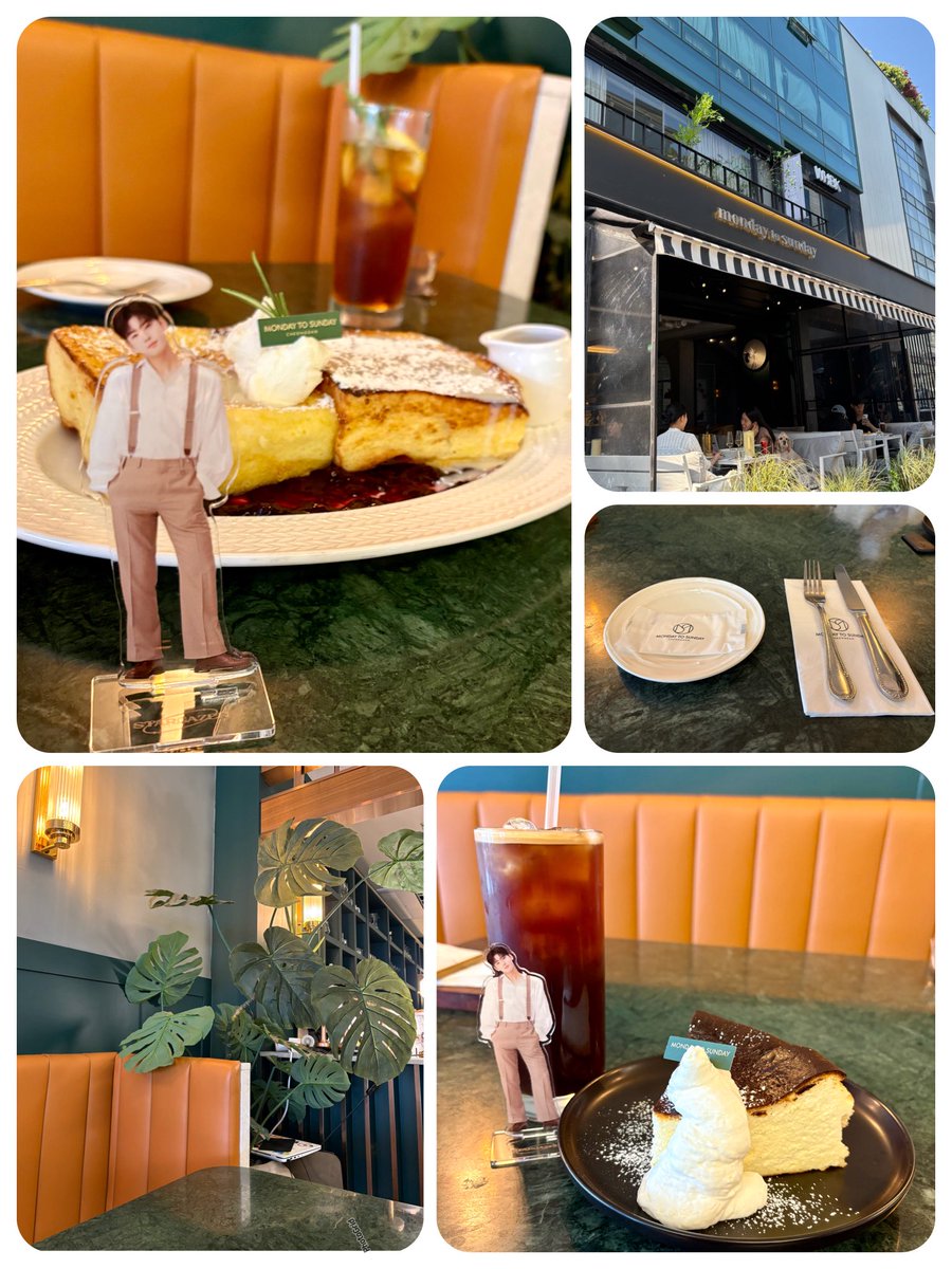 m____un30's tweet photo. ② 聖水でランチ後
ウヌ君み〜っけ😍(娘が見つける)
移動中Fantagioの前で撮るよね📱
予定変更でMONDAY TO SUNDAY
Dさん 娘フレンチトースト1人一皿
オーダーされました🤪
#Fantagio
#MONDAYTOSUNDAY https://t.co/1QsdoBR9b5
