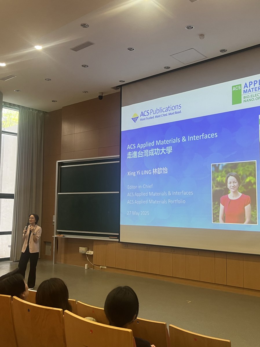 Chung-Wei Kung (@cw_kung) on Twitter photo Great to meet Prof. Xing Yi Ling <a href="/XingYiLing1/">Xing Yi Ling</a> <a href="/ACS_AMI/">ACS Applied Materials & Interfaces</a> at NCKU, Taiwan, and really enjoying the discussion!
Looking forward to meeting you again at AMIC 2025 in Singapore soon! Great to meet Prof. Xing Yi Ling <a href="/XingYiLing1/">Xing Yi Ling</a> <a href="/ACS_AMI/">ACS Applied Materials & Interfaces</a> at NCKU, Taiwan, and really enjoying the discussion!
Looking forward to meeting you again at AMIC 2025 in Singapore soon!