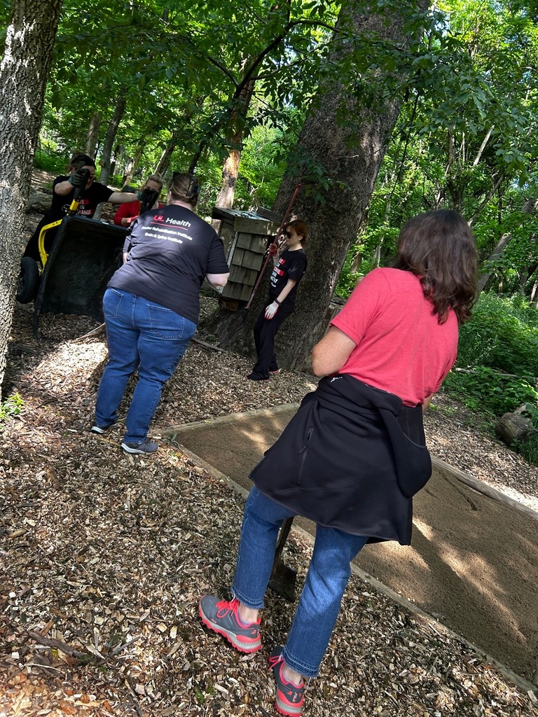 UofL Neurosurgery (@uoflneurosurg) on Twitter photo Volunteering for a good cause!
Staff from #UofLNeurosurgery and <a href="/uoflneurology/">UofL Neurology</a> kicked off Memorial Day Weekend by volunteering at <a href="/LvlleNatureCent/">Louisville Nature Center</a>. It was a beautiful day to get outside and give back!
#Volunteer #VolunteerDay #CommunityService @UofL @UofLMedSchool <a href="/UofLHealth/">UofL Health</a> Volunteering for a good cause!
Staff from #UofLNeurosurgery and <a href="/uoflneurology/">UofL Neurology</a> kicked off Memorial Day Weekend by volunteering at <a href="/LvlleNatureCent/">Louisville Nature Center</a>. It was a beautiful day to get outside and give back!
#Volunteer #VolunteerDay #CommunityService @UofL @UofLMedSchool <a href="/UofLHealth/">UofL Health</a>