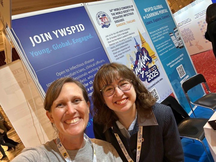 Such a privilege to finally meet Prof Asha Bowen in person! Truly inspiring - I have been a huge admirer of her work for a long time as a young woman in #PaediatricInfectiousDiseases &amp; #GlobalHealth! 

#ESPID2025 #ESPIDInspires 

<a href="/ESPIDsociety/">ESPIDSociety</a> <a href="/WSPID/">Infectious Diseases</a> <a href="/AshaBowen/">Asha Bowen</a>