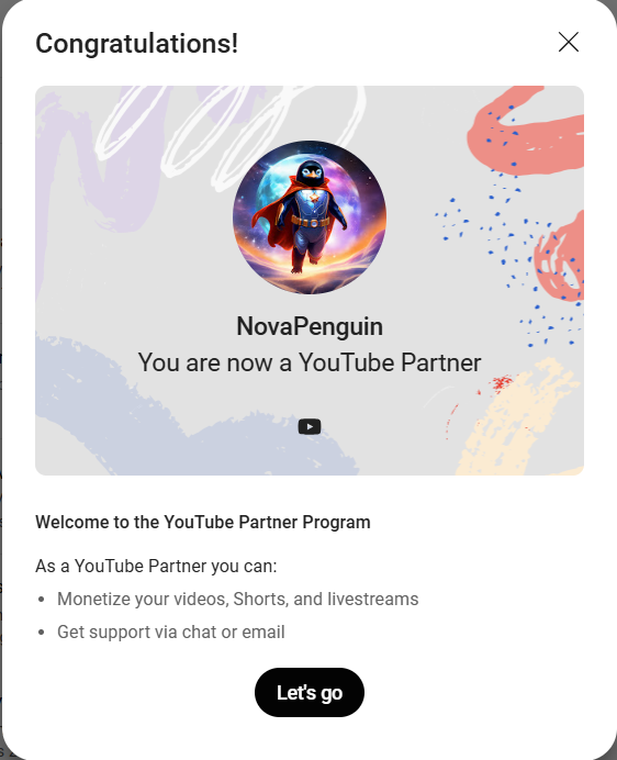 NovaPenguinYT's tweet image. We did it guys 🥲🥳

Thank you all so much!

#YouTube
