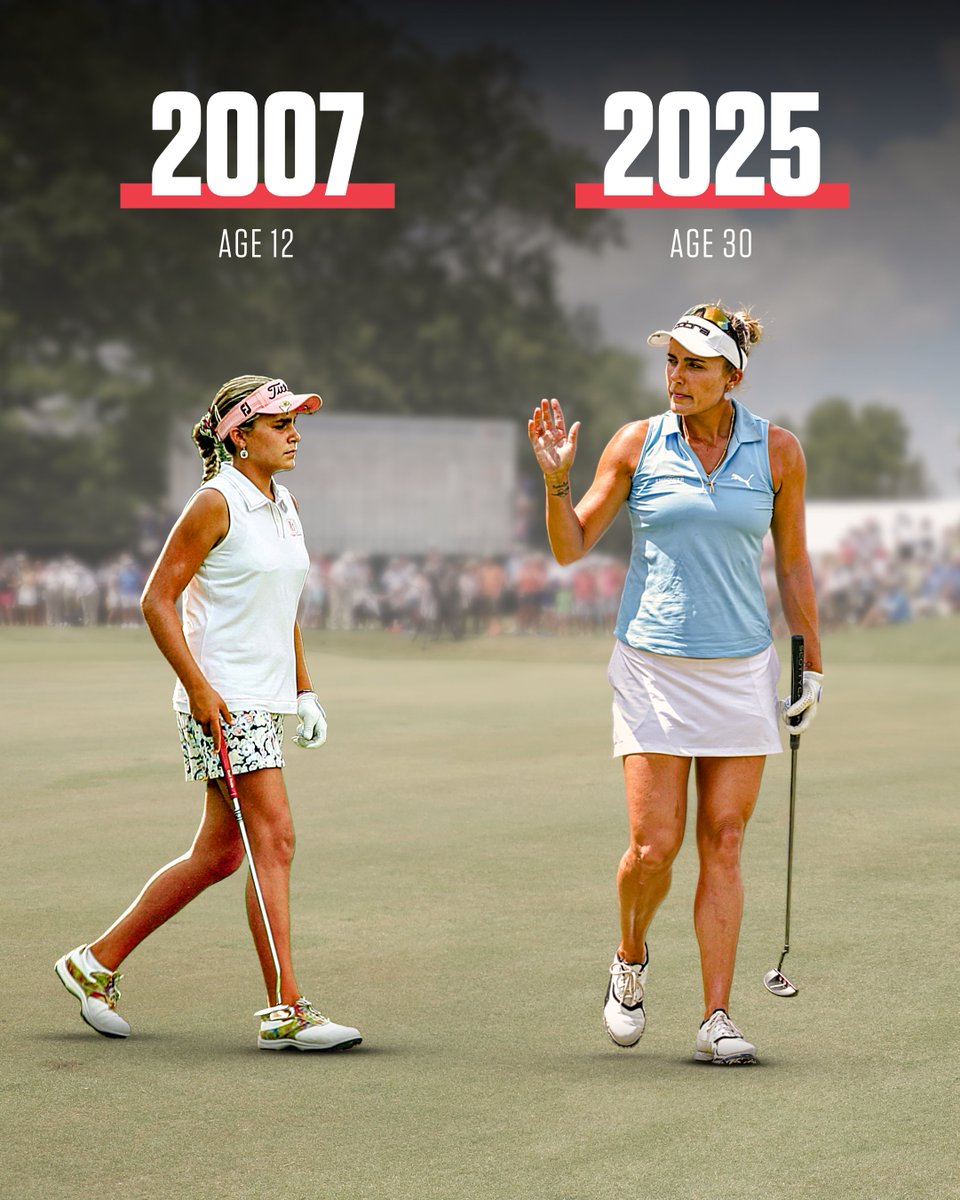 jamierkennedy's tweet photo. Lexi Thompson is playing her 19th U.S. Open this week. 

She is 30.

For context, Greg Norman has played 19 U.S. Open. 

He is 70. https://t.co/z2yZvk4ys2