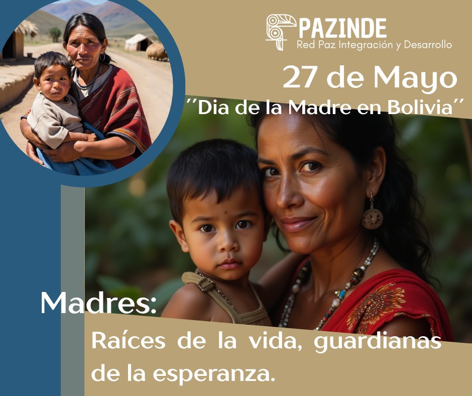 Hoy, en el Día de la Madre, honramos a las mujeres que cuidan, que enseñan y que luchan día a día por un mundo más justo.

🌿 ¡Gracias, mamás, por ser raíces profundas y flores que renuevan la vida!

#DíaDeLaMadre #MadresQueInspiran #redpazinde #mujereslideres #madresdelatierra