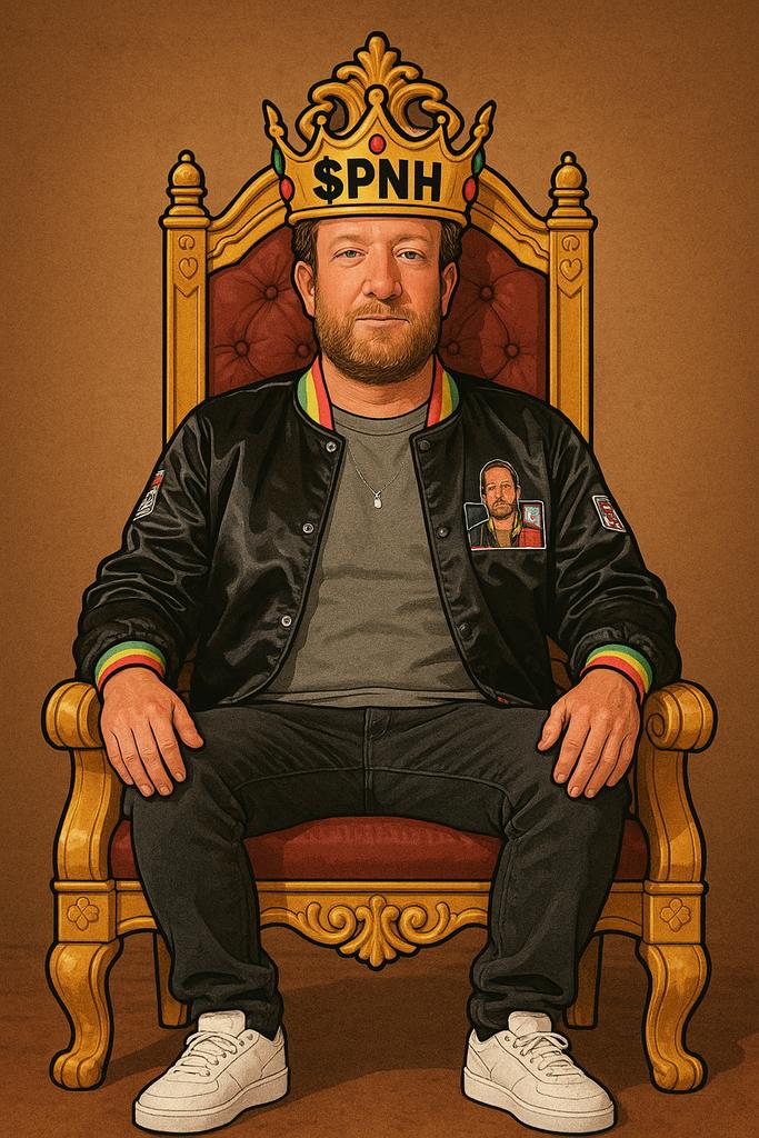 degen_newbiee's tweet photo. Long live King Dave in the kingdom of $PNH! 👑🚀 We built this crypto empire for him to reign supreme. 💯 Community at his feet, tokens in his hands. Let's keep pumping and hodling to solidify his throne! 💪 #BeLikeDave #PNHKingdom @PUMPnHODLcoin @stoolpresidente https://t.co/FAsiz20Sa9