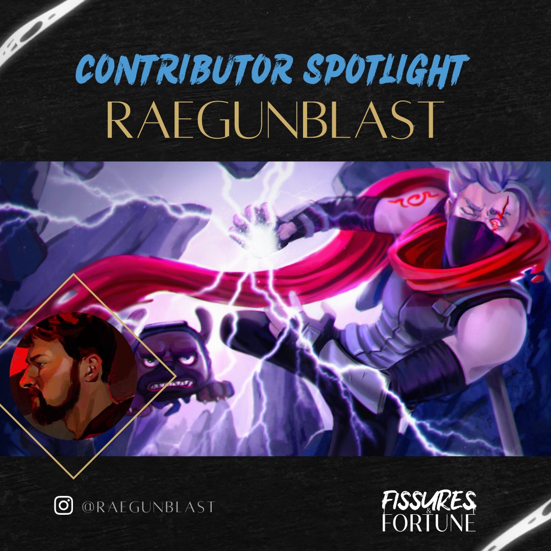 🏙️ CONTRIBUTOR SPOTLIGHT 🏙️

Introducing our page artist Raegunblast!
Rae is a multi disciplined artist who loves to experiment and is currently simping over Fortiche’s background paintings.