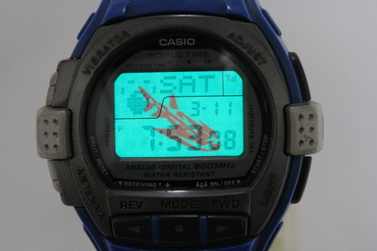 GshockTkhs's tweet image. CASIO VCL-100S VIVCEL blue  
Please come by shop and make offer any price.        ebay.com/itm/2560089217… #vibratorwatch #casiodatabank #casiocollection