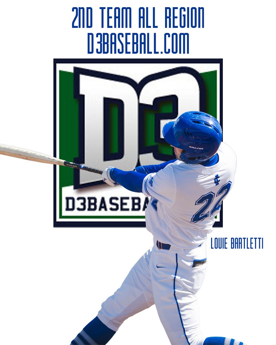 Illinois College Baseball (@blueboybaseball) on Twitter photo Congratulations to Senior Louie Bartletti. His great season was acknowledged by being named <a href="/d3baseball/">D3baseball</a> All Region! Congratulations to Senior Louie Bartletti. His great season was acknowledged by being named <a href="/d3baseball/">D3baseball</a> All Region!