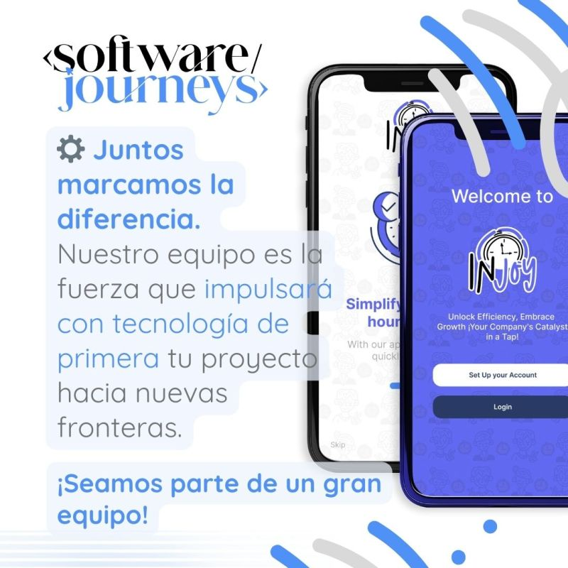 SoftwJourneys's tweet photo. #innovacióntecnológica  #transformacióndigital  #tecnologíaparaelbien  #aplicacionesqueinspiran​  #desarrollodesoftware  #solucionesdigitales​  #tecnologíadeprimera https://t.co/ag01DIpSP5