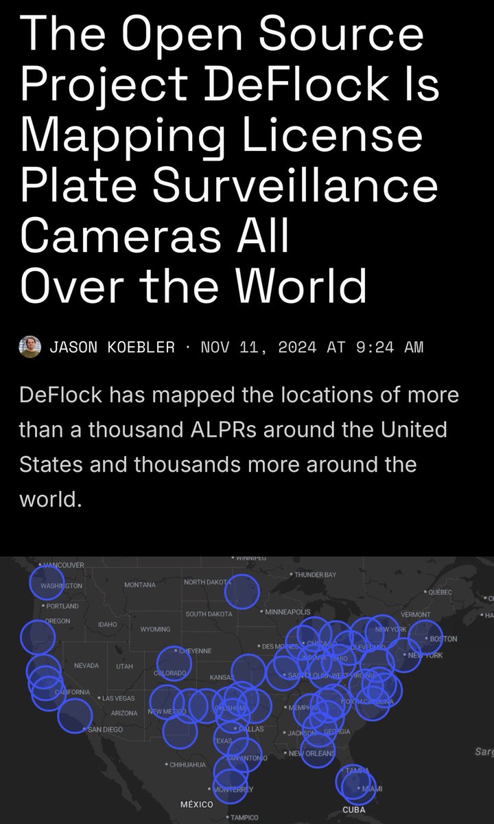 If you have some free time you can work on this open source project mapping these cameras.