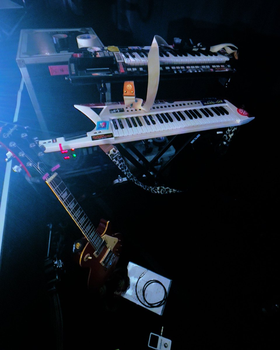 Akito_Shirai's tweet photo. #LiSAリップサービス
My Gear🎹
#NordStage4 (New)
#MontageM
#Radias
#CX3
#AXEdge (New)
#Lucina
#LespaulStandard (New)
#QuadCortex (New)
#OXStomp (New)
#ElegantBeast(New)
#ToneXone (New)
#MX222 (New)
#TubeSceamer
#Ventilator
#DD500
#SP404m2
#KaossPad
#Kaosilator
#LiSA
#わんタンにゅーメンズ
#あっきー
#機材紹介
#NordStage4ヤバい