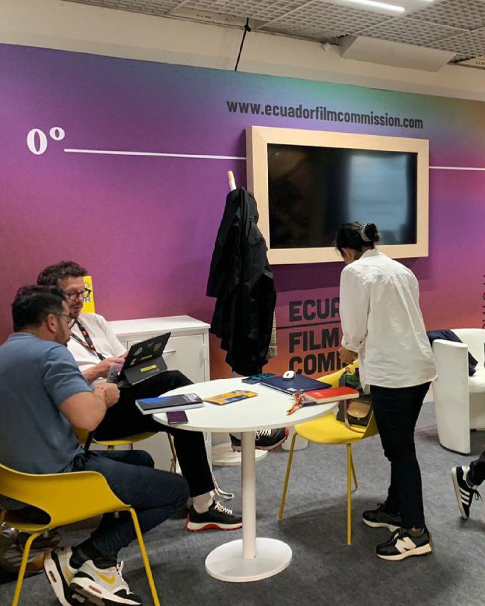 En el Marché du Film de Cannes, Ecuador promocionó incentivos para la producción audiovisual y cinematográfica

✅ IVA 0% para servicios audiovisuales
✅ Cash Rebate del 37% para producciones que califiquen
✅Deducibilidad del 150% para empresas que inviertan en cine ecuatoriano