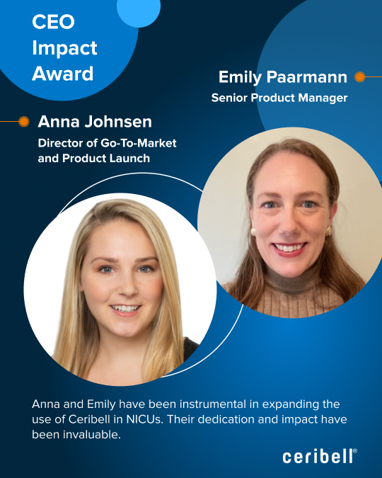 We are recognizing Anna Johnsen and Emily Paarmann for their outstanding work with our neonatal product team and NICU providers. Thank you, Anna and Emily, for your dedication and the invaluable impact you made! ow.ly/WrA450VYbWR
#Teamwork #Innovation #EmployeeRecognition