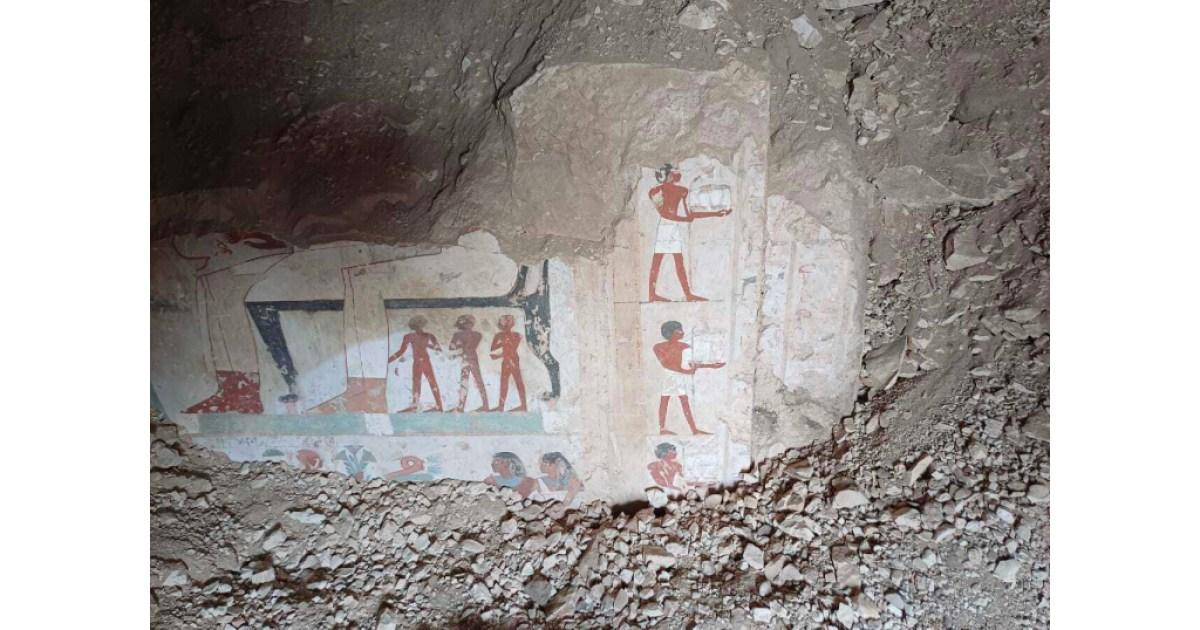 Egypt unveils three ancient tombs in Luxor as anticipation grows for the Grand Egyptian Museum opening. loopnews.com/content/egypti…