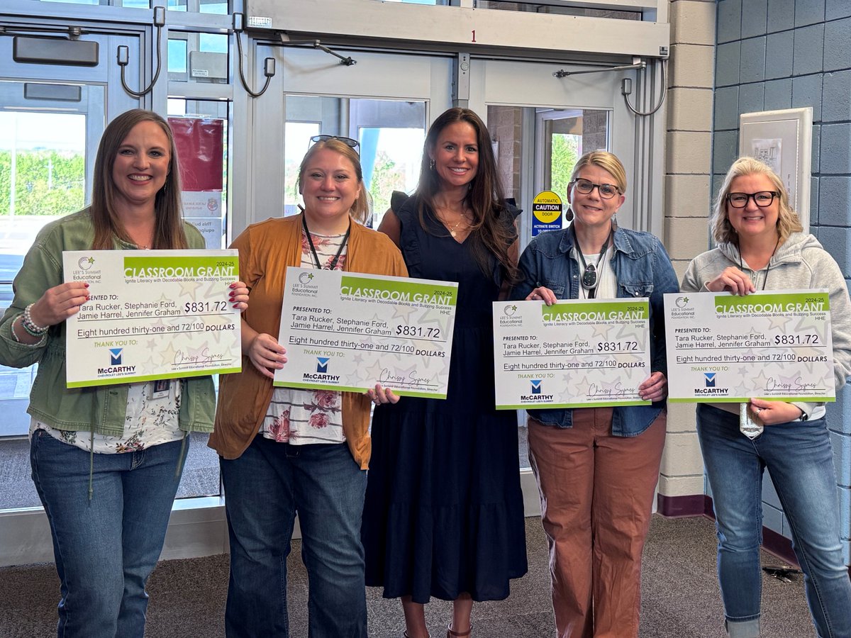 McCarthy is proud to sponsor scholarships for both students and teachers, investing in the future of education and empowering our communities to thrive. 

#LeeSummitEducationalFoundation #GivingBack #InvestInEducation #EducationMatters #BuildingBrightFutures #McCarthyScholarships