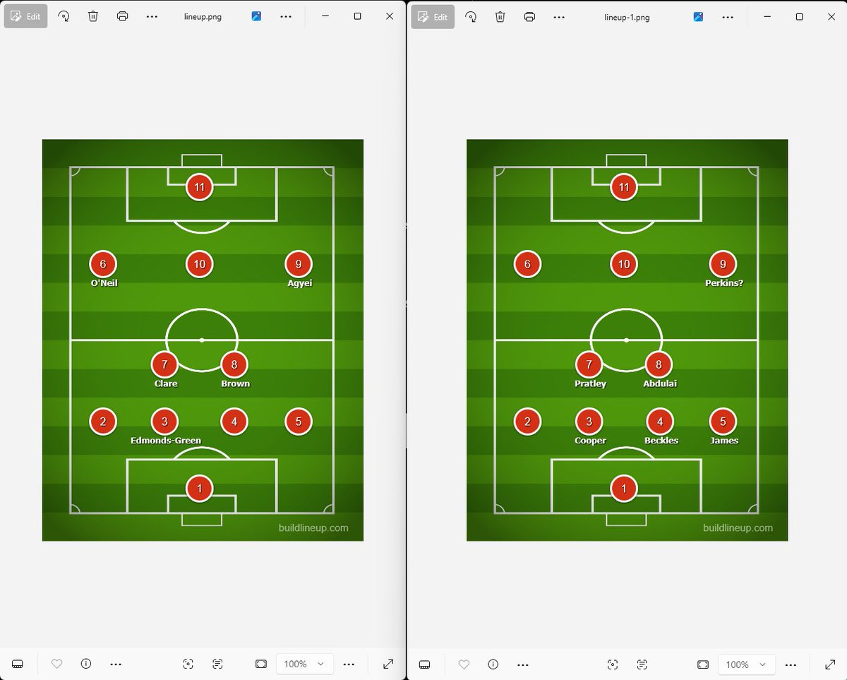 My opinion for the summer transfer window: 

- Left the kids out as i dont know enough about them
- Blank spaces in formations are where we need additions, shown as Starting XI and Backup XI

Gonna be a busy summer.

#LOFC