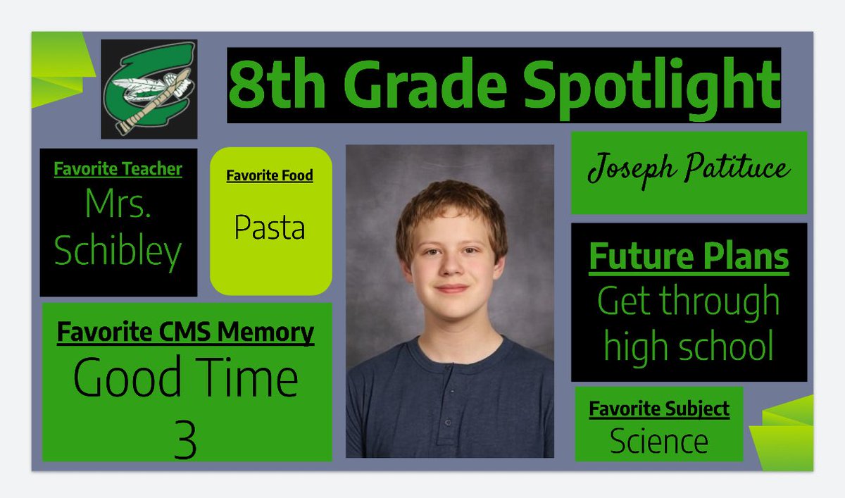 8th Grade Spotlight
#gr8raiders #OnceARaider
<a href="/raidermiddle/">Columbia MS</a> <a href="/cms_mrgordon/">Mr. Gordon</a> <a href="/mrduplaga_cms/">Mr. DuPlaga</a> <a href="/lcasecms/">Mrs. Case</a> <a href="/msmillercms/">Ms. Miller</a>