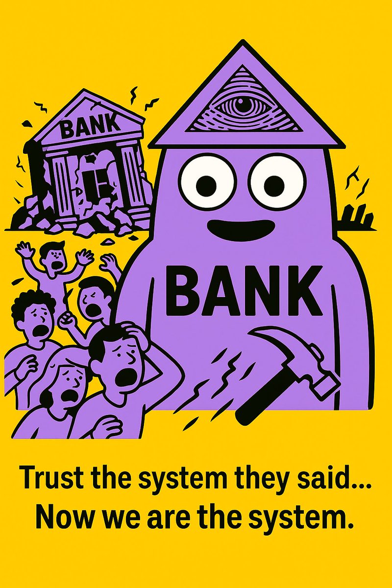 Only Truth Bank. 
#Crypto  
#DeFi  
#Bitcoin  
#Solana  
#PumpFun  
#CryptoMeme  
#MemeCoin  
#ShitcoinSeason  
#TRUTHBANK