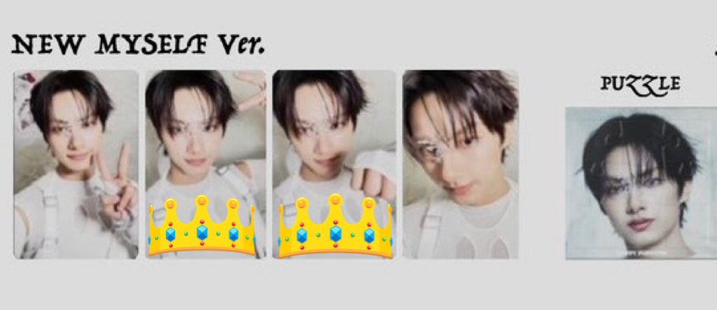 jwsbw___'s tweet photo. SEVENTEEN セブチ HAPPY BURSTDAY NEW MYSELF ver. 5thアルバム トレカ 封入 パズル 交換

譲 : エスクプスジョシュアホシディエイトミンギュ

求 : 画像2枚目ジュン👑激求
パズル同士

郵送交換、纏めての方優先です。
お気軽にお声掛けください！

#セブチ交換 https://t.co/9hRoCYOvlX