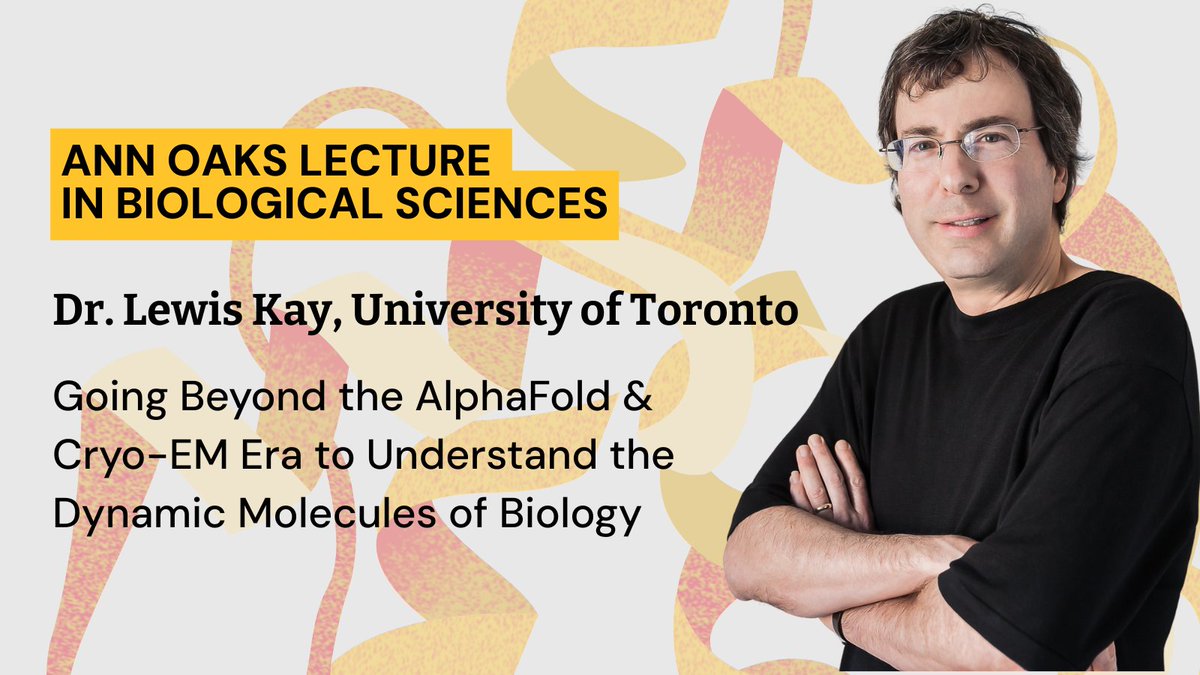 College of Biological Science (@uofgcbs) on Twitter photo Tomorrow! The Ann Oaks Lecture in Biological Sciences, with Dr. Lewis Kay, professor of molecular genetics, biochemistry & chemistry <a href="/UofT/">University of Toronto</a>
🗓️May 28 at 2 p.m.
📌ALEX 100
More info: uoguelph.ca/cbs/events/202… Tomorrow! The Ann Oaks Lecture in Biological Sciences, with Dr. Lewis Kay, professor of molecular genetics, biochemistry & chemistry <a href="/UofT/">University of Toronto</a>
🗓️May 28 at 2 p.m.
📌ALEX 100
More info: uoguelph.ca/cbs/events/202…