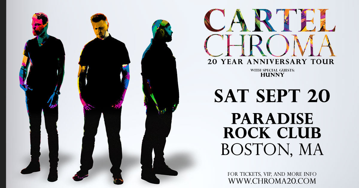 JUST ANNOUNCED! @Cartel hits Boston on Saturday, September 20th with @hunnytheband and @LandonConrath! On Sale | May 30 | 10am More info here: https://t.co/jFbfSOfYSN JUST ANNOUNCED! @Cartel hits Boston on Saturday, September 20th with @hunnytheband and @LandonConrath! On Sale | May 30 | 10am More info here: https://t.co/jFbfSOfYSN