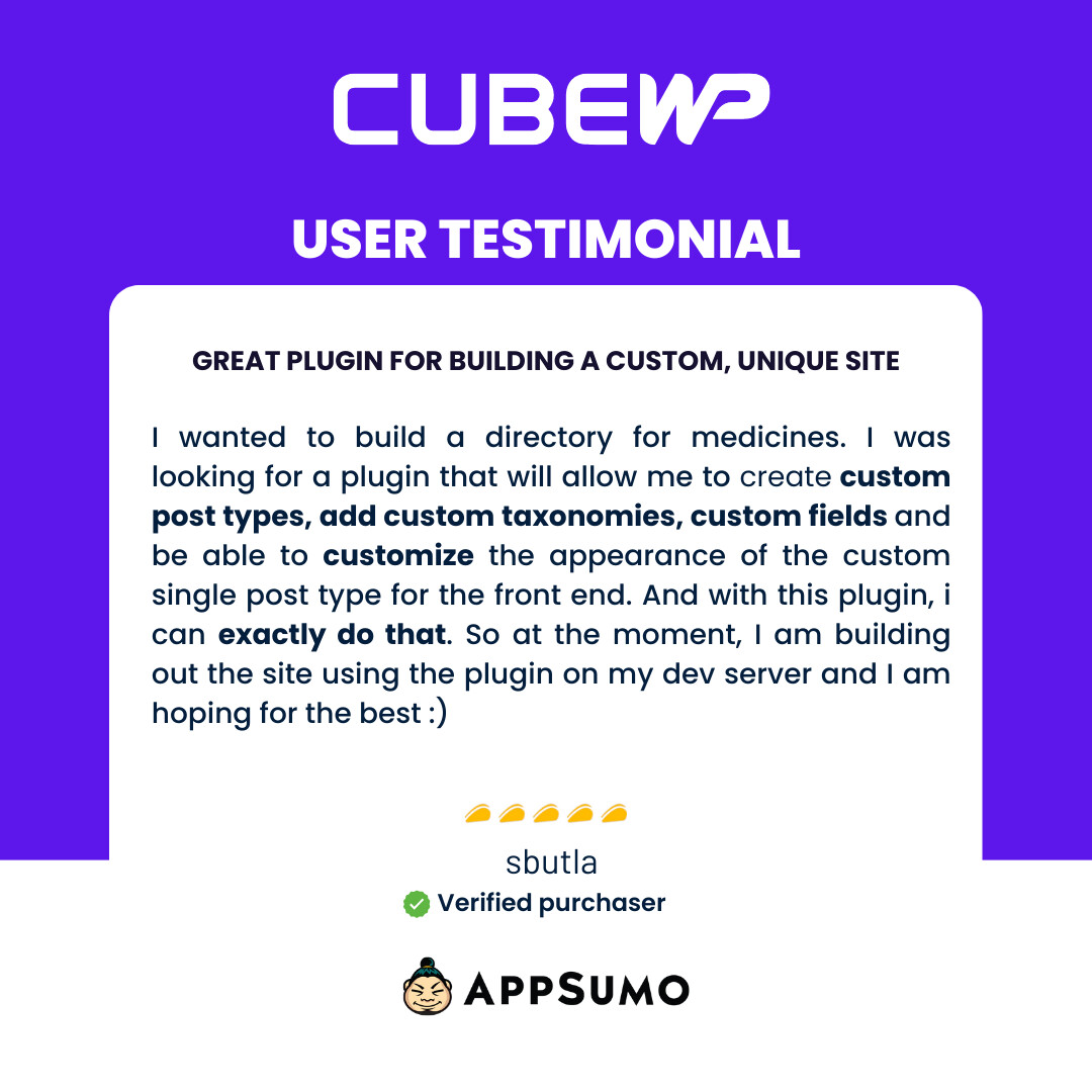 CubeWP Framework tweet media