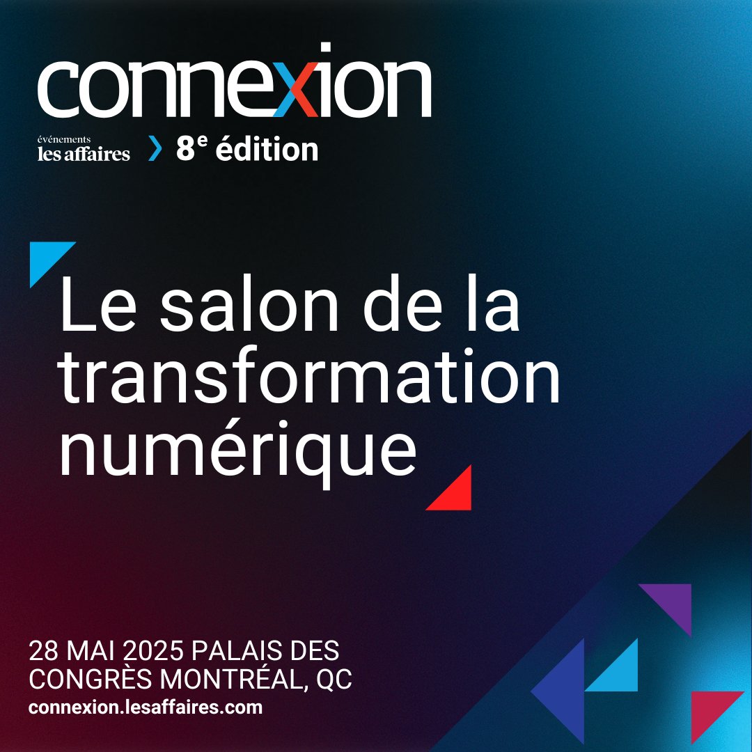 TiArche's tweet photo. C’est demain !
Le Salon Connexion ouvre ses portes le 28 mai au Palais des Congrès de Montréal.
Retrouvez Arche TI au kiosque 415 pour discuter #Odoo, #ERP et #transformationNumérique.
#SalonConnexion https://t.co/0l617pYSgP