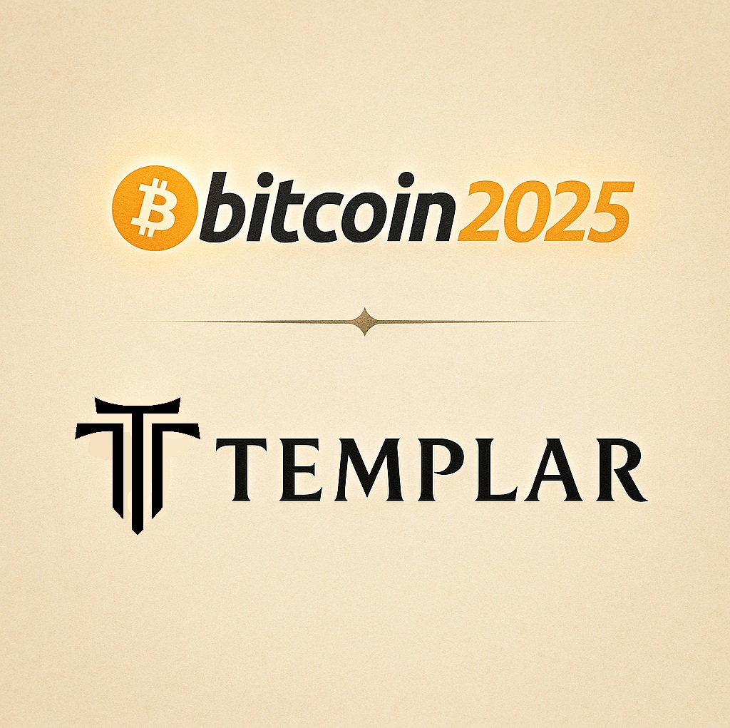 TemplarProtocol's tweet photo. 1/
Cypher Lending comes to BTC at Bitcoin Conference 2025!

Templar Protocol’s Beta launch is here: HODL BTC, unlock liquidity with trust-minimized lending. No custodians, no wrapped tokens, just BTC DeFi done right!

Visit our booth for a demo and grab your invite code. https://t.co/koogpsjdVW