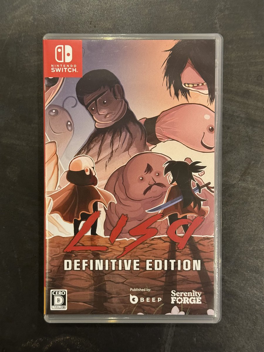 RedRabbit_para's tweet photo. ゲームお宝探し
#Switch
#LISADefinitiveEdition
なんかこれ、めっちゃ面白そう!!
という感じでGET!!🤣✨ https://t.co/Snnt0WGIzZ
