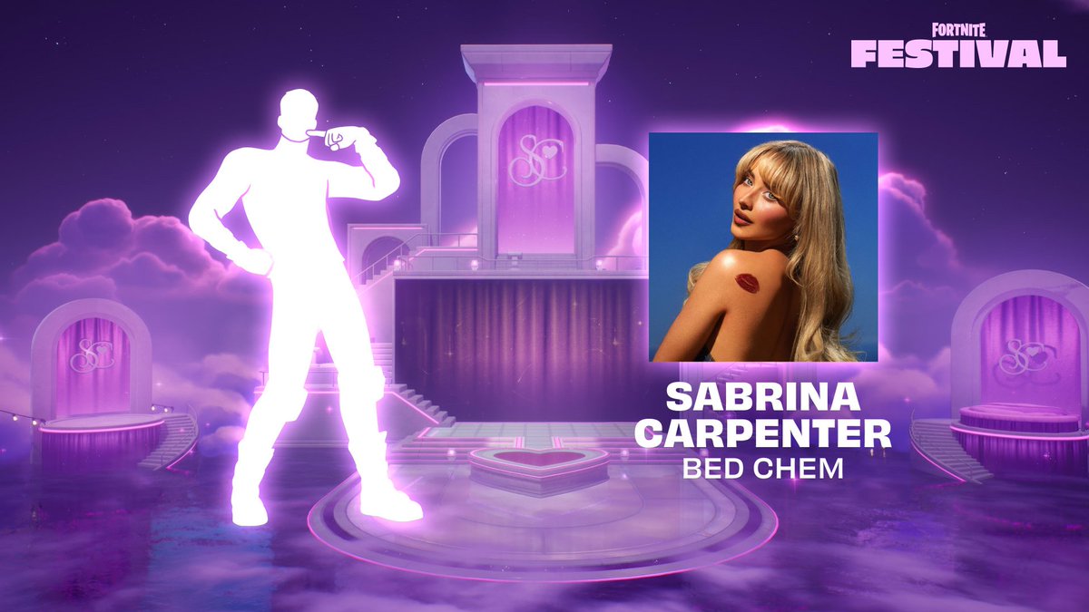 NEW SABRINA CARPENTER EMOTE @ MAY 29