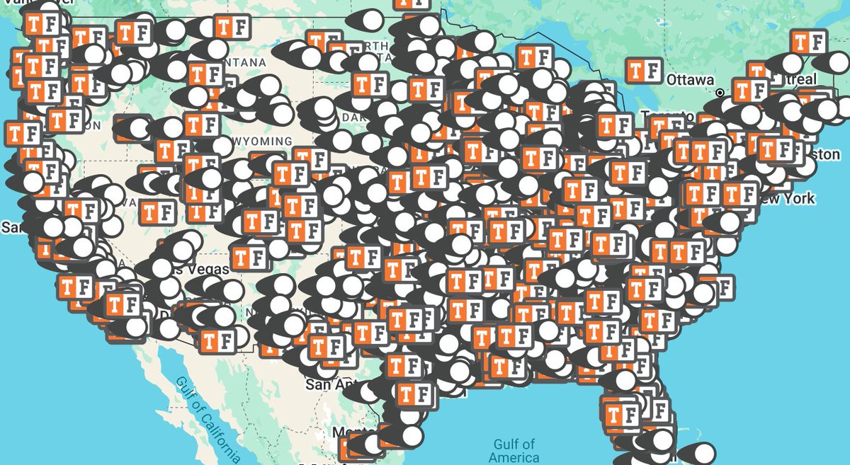 TrckFootball's tweet image. Top 25 TF+SSA Usage by City
Contact Period (4.15.25-5.24.25)
1. University Park, TX
2. Bloomington, IN
3. Oxford, MS
4. Boca Raton, FL
5. Nashville, TN
6. Morgantown, WV
7. Tampa, FL
8. Harrisonburg, VA
9. Albuquerque, NM
10. Winston-Salem, NC
11. Denton, TX
12. Pullman, WA
13.…