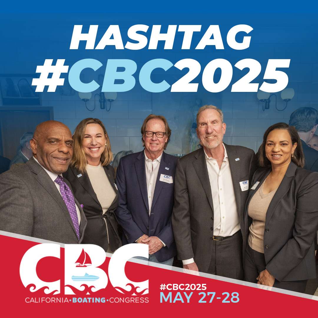 📸 Attending CBC 2025? Let’s Stay Connected! Share your experience, insights, and photos from the California Boating Congress by using the official event hashtag: #CBC2025

#CBC2025 #CaliforniaBoating #BoatingIndustry #YourMRA #MarineAdvocacy #BoatingPolicy #MarinaLeadership