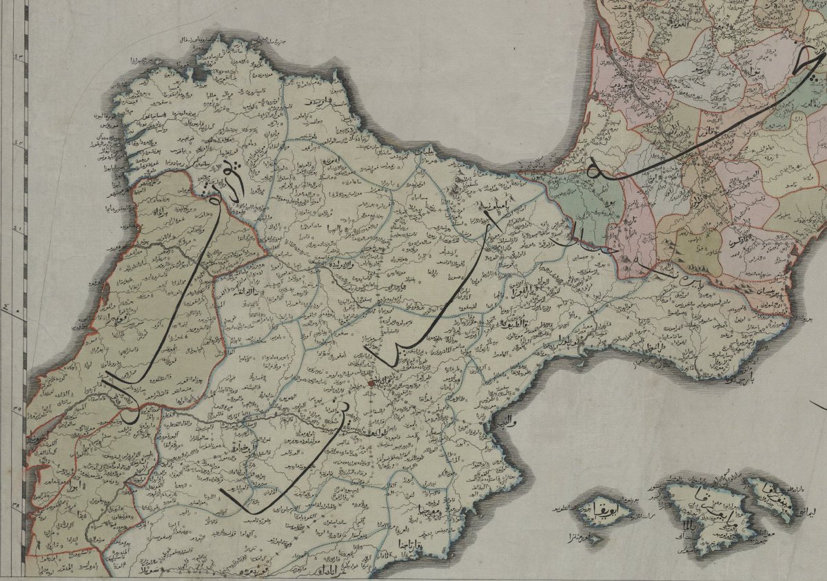 The benefits of procrastinating at the Ottoman Archives: A 19th century Ottoman map of Southern France, Spain and Portugal! 🤓