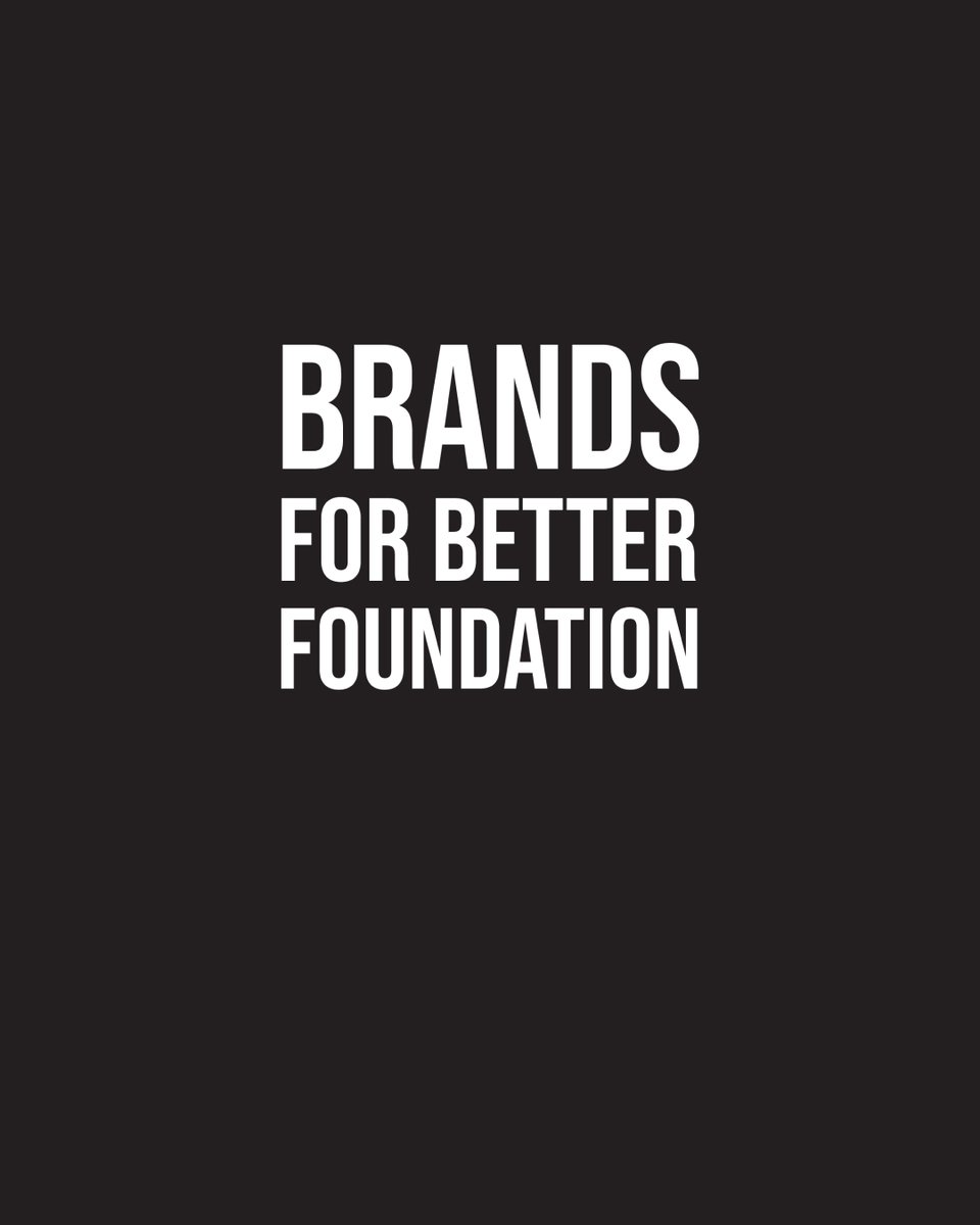 Brands for Better Foundation tweet media