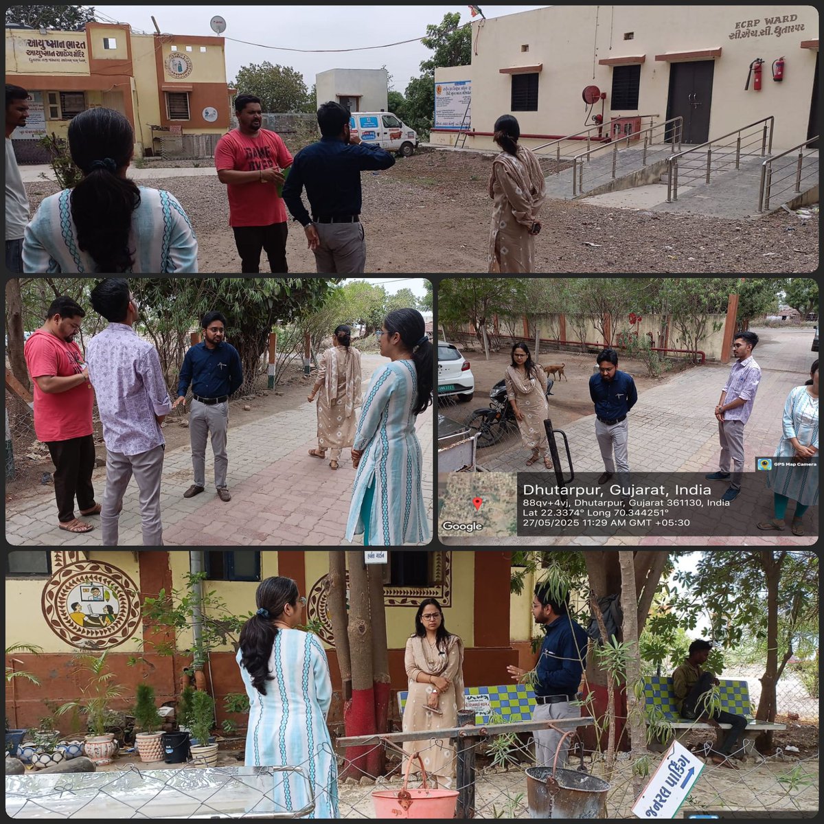 NQAS External Assesment at Chc Dhutarpar (dist.; Jamnagar)