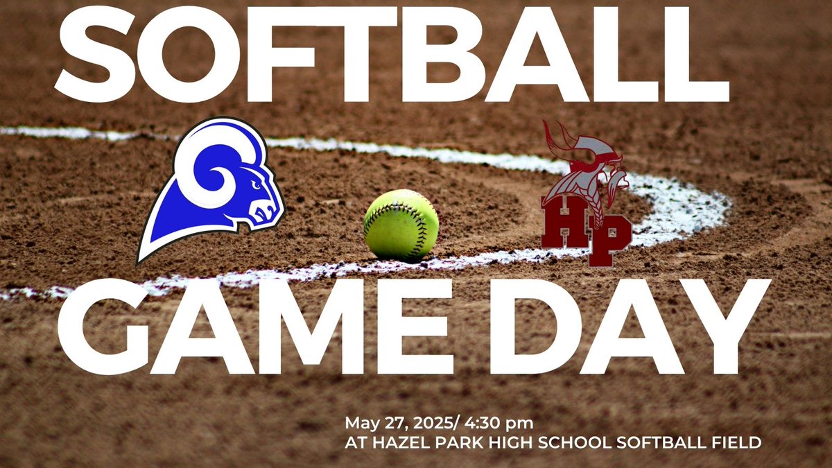 Softball heads to Hazel Park for a tune up game at 4:30 pm. #wearelamphere