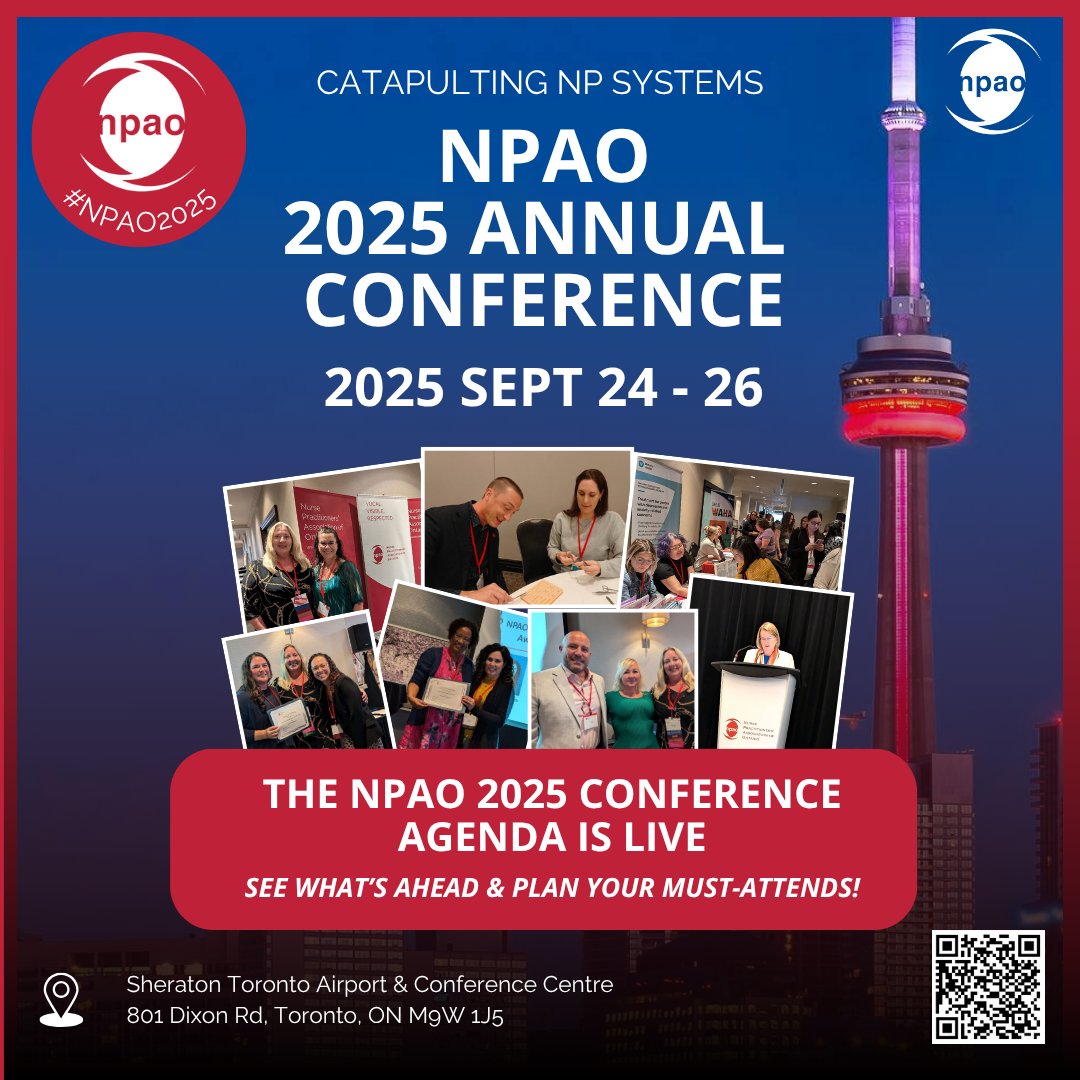 Join us in Toronto, September 24-26, for the 2025 NPAO Annual Conference! 
 
Mark your calendars, spread the word, and get ready for an unforgettable experience. Stay tuned for details here: loom.ly/K7R9C_0 Can’t wait to see you all there!